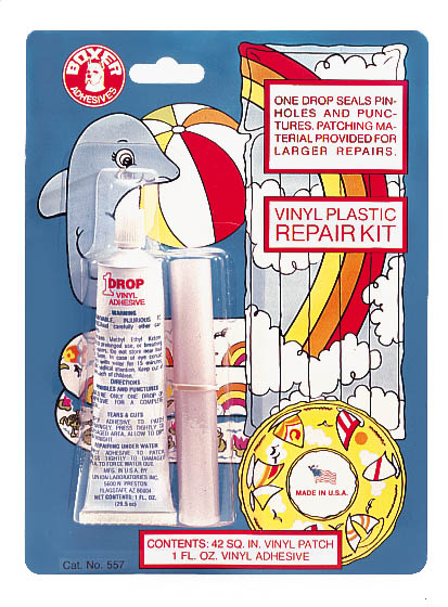 Ensemble réparation colle vinyle pour piscine 2 oz