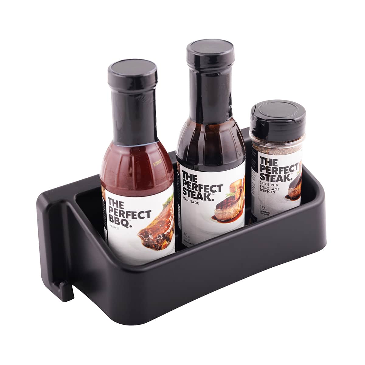 Easy-to-Install Condiment Tray by Broil King