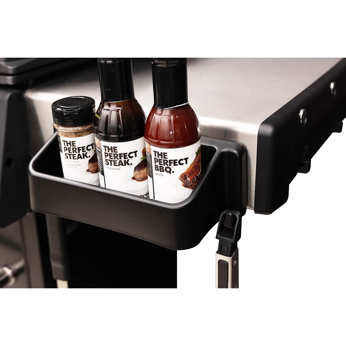 Easy-to-Install Condiment Tray by Broil King