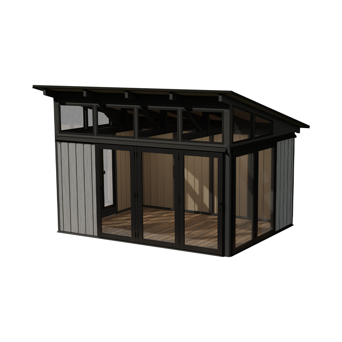 Wooden Pavilion Oslo - 11'x14' Clay