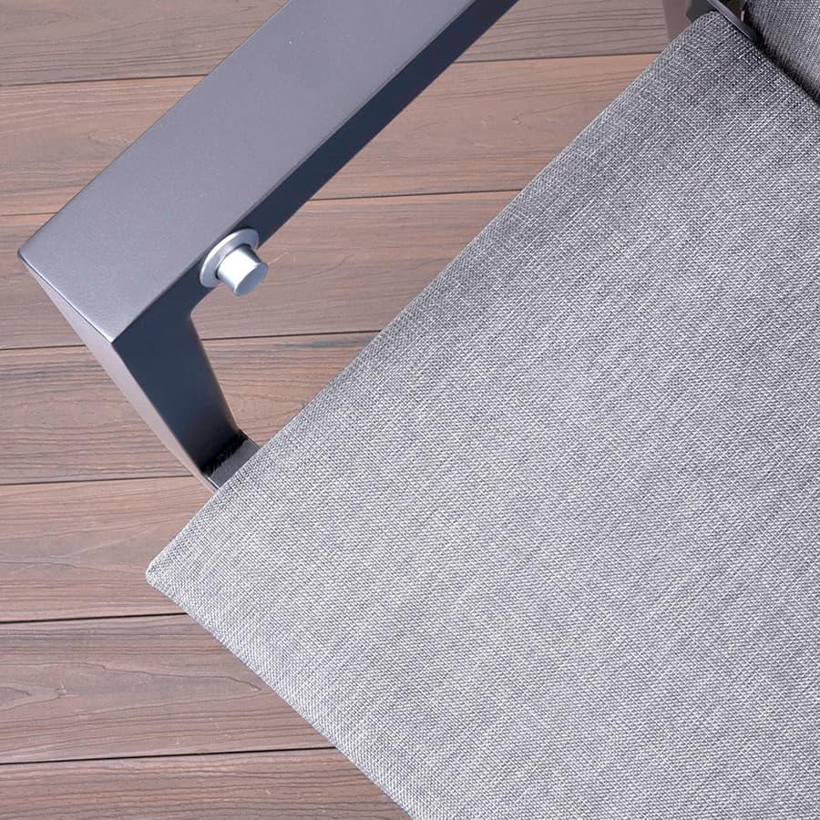 Iceland dining set with 6 high-back chairs and table 41