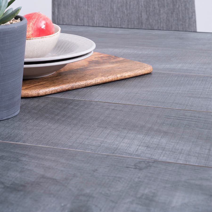 Iceland dining set 6 chairs with 41