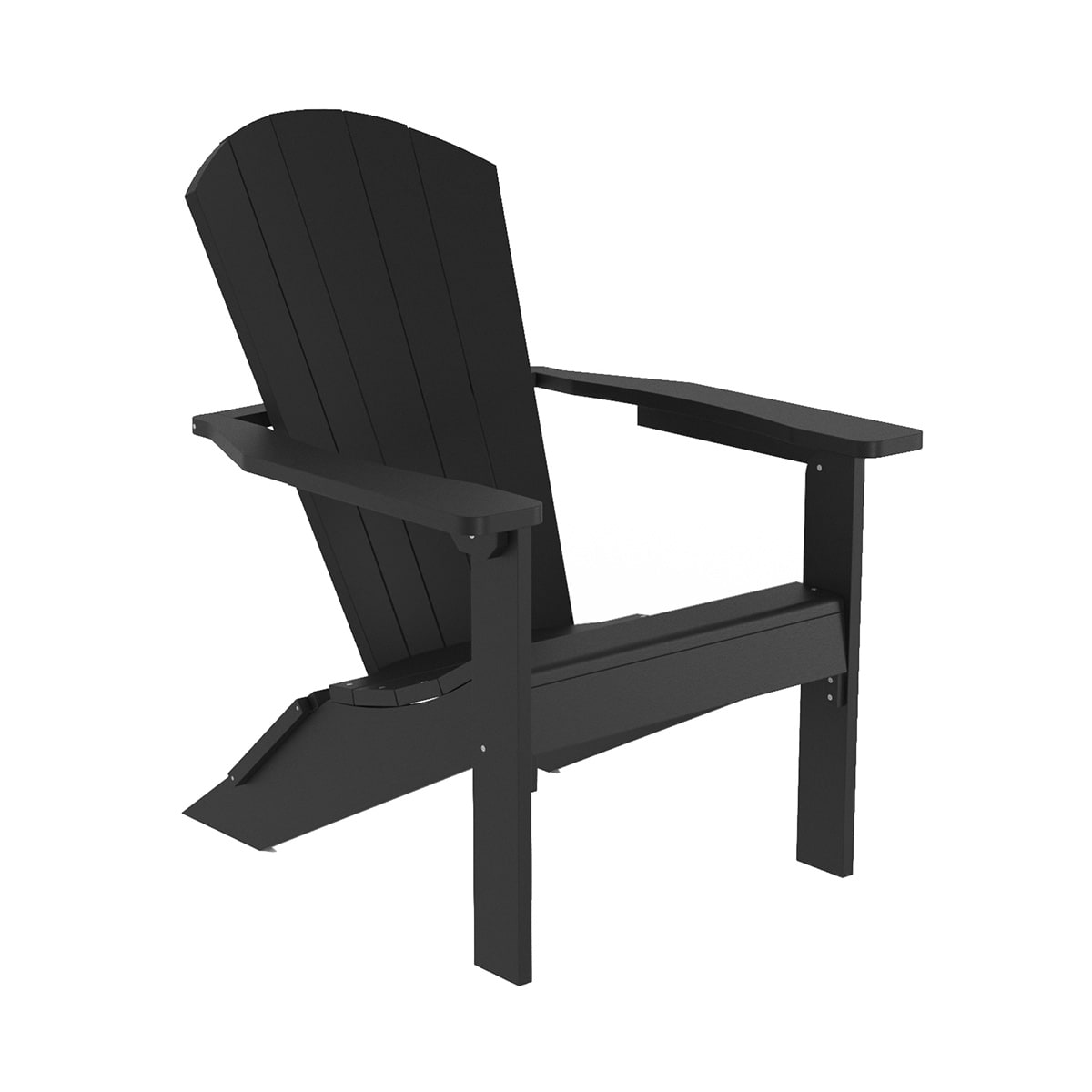 Classic Adirondack Armchair - Onyx