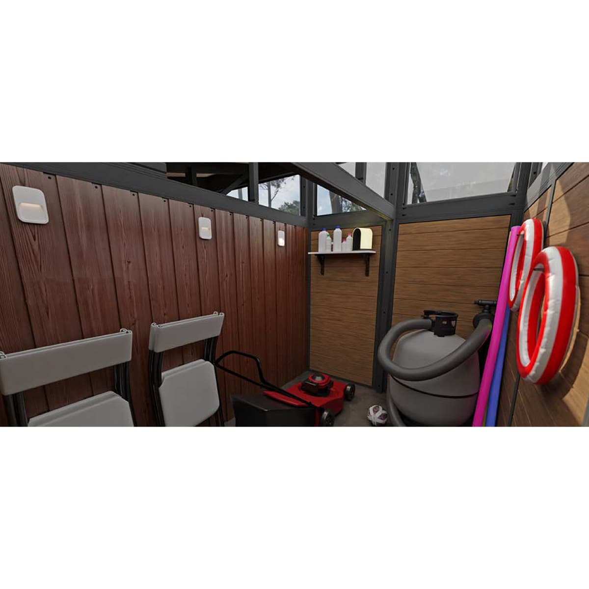 Annexe fermée de 80