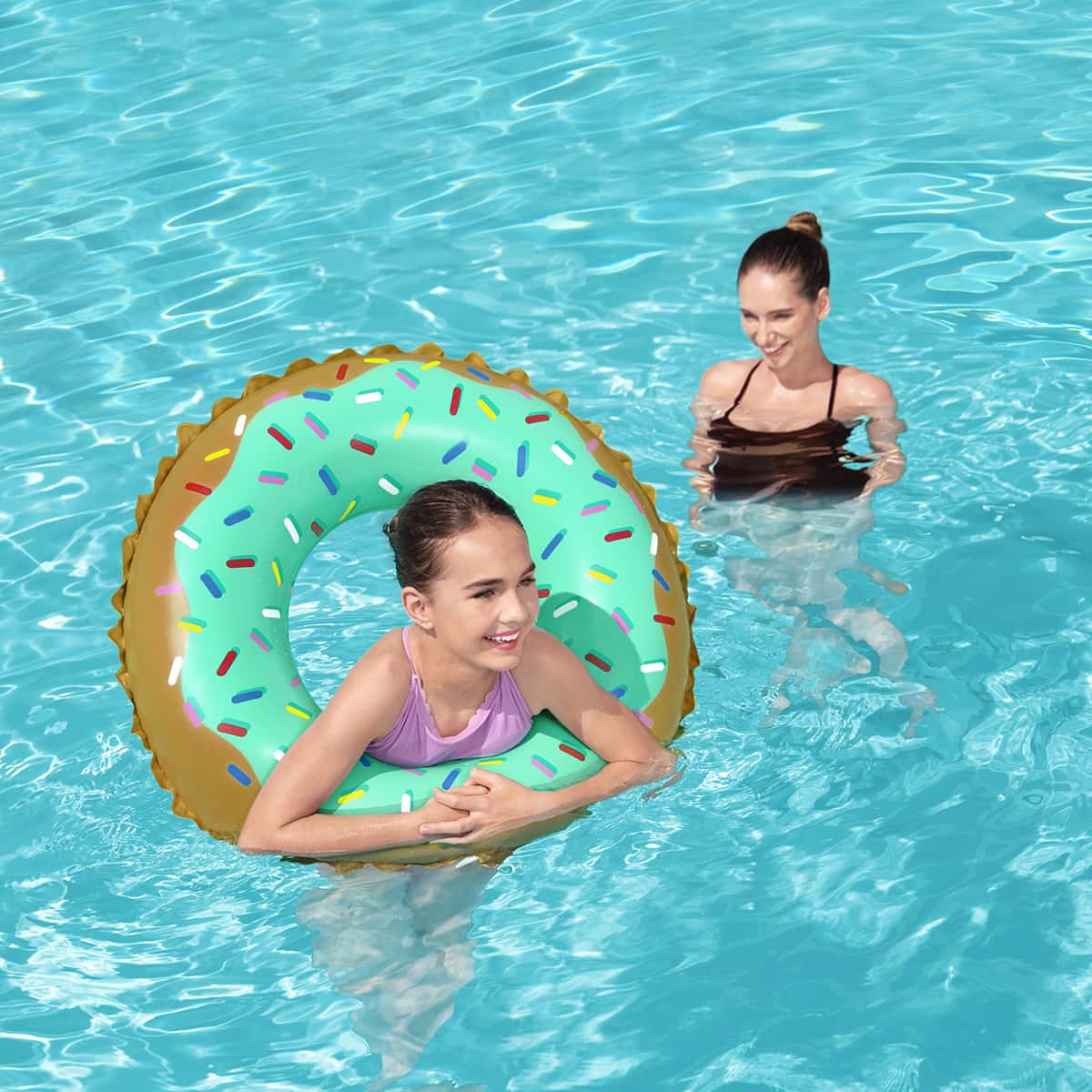 Anneau de nage beigne sucré - 36