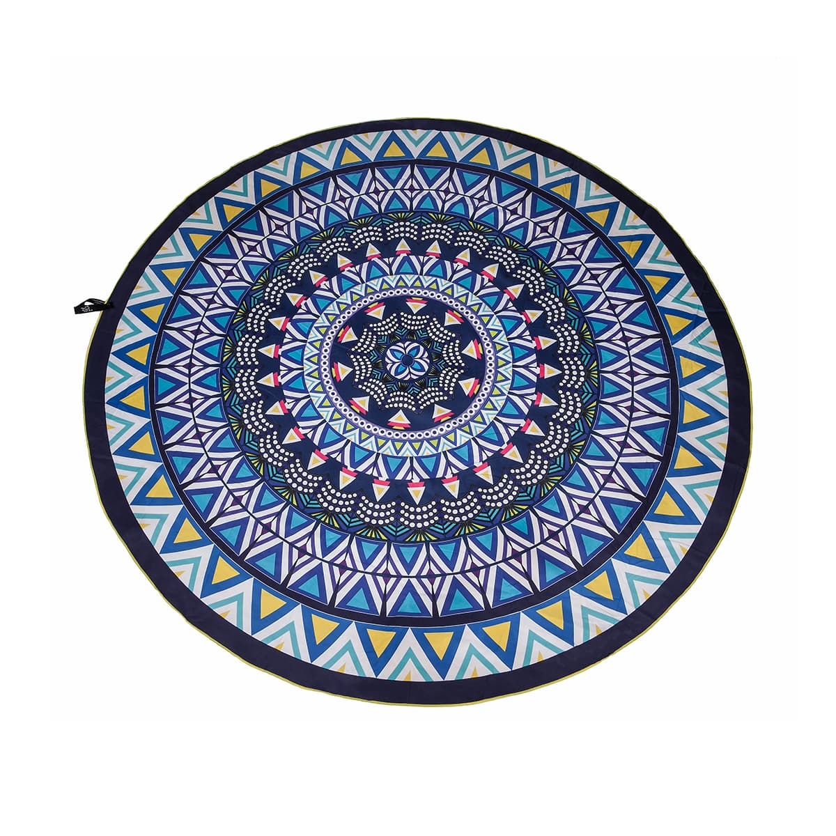 Microfiber beach towel - Blue