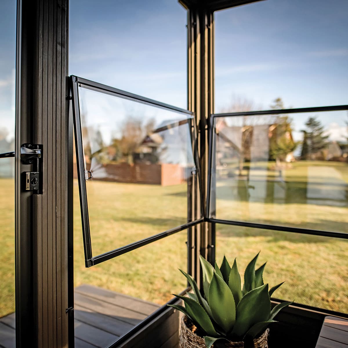 Ensemble fenêtres souples pliantes 11x14 (9unités)