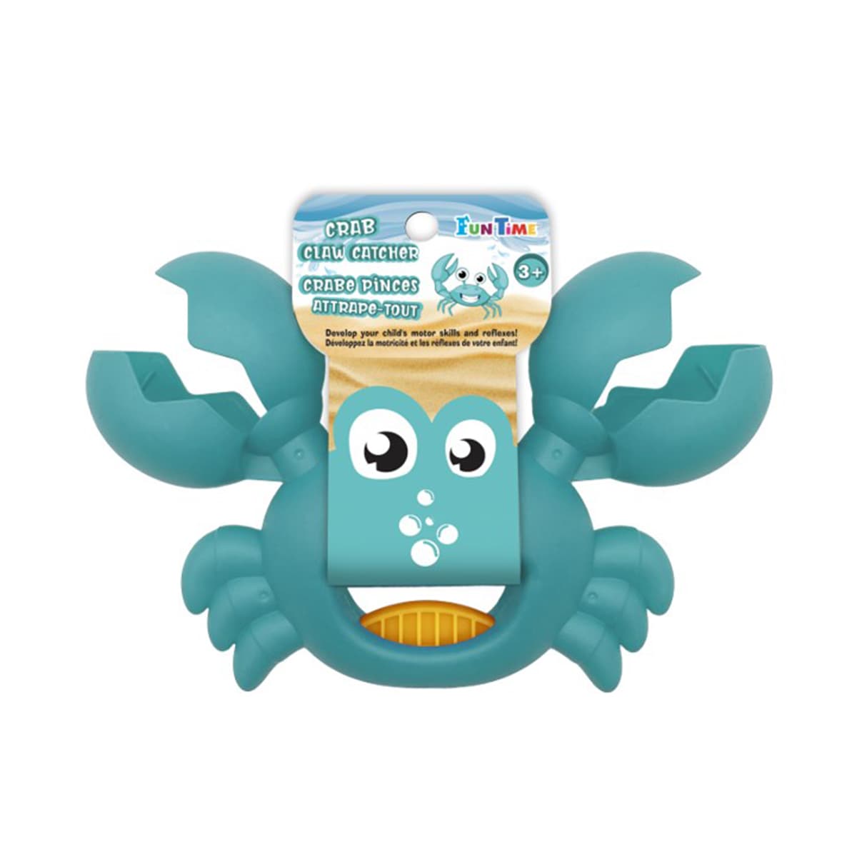 Crabe pinces attrape-tout bleu