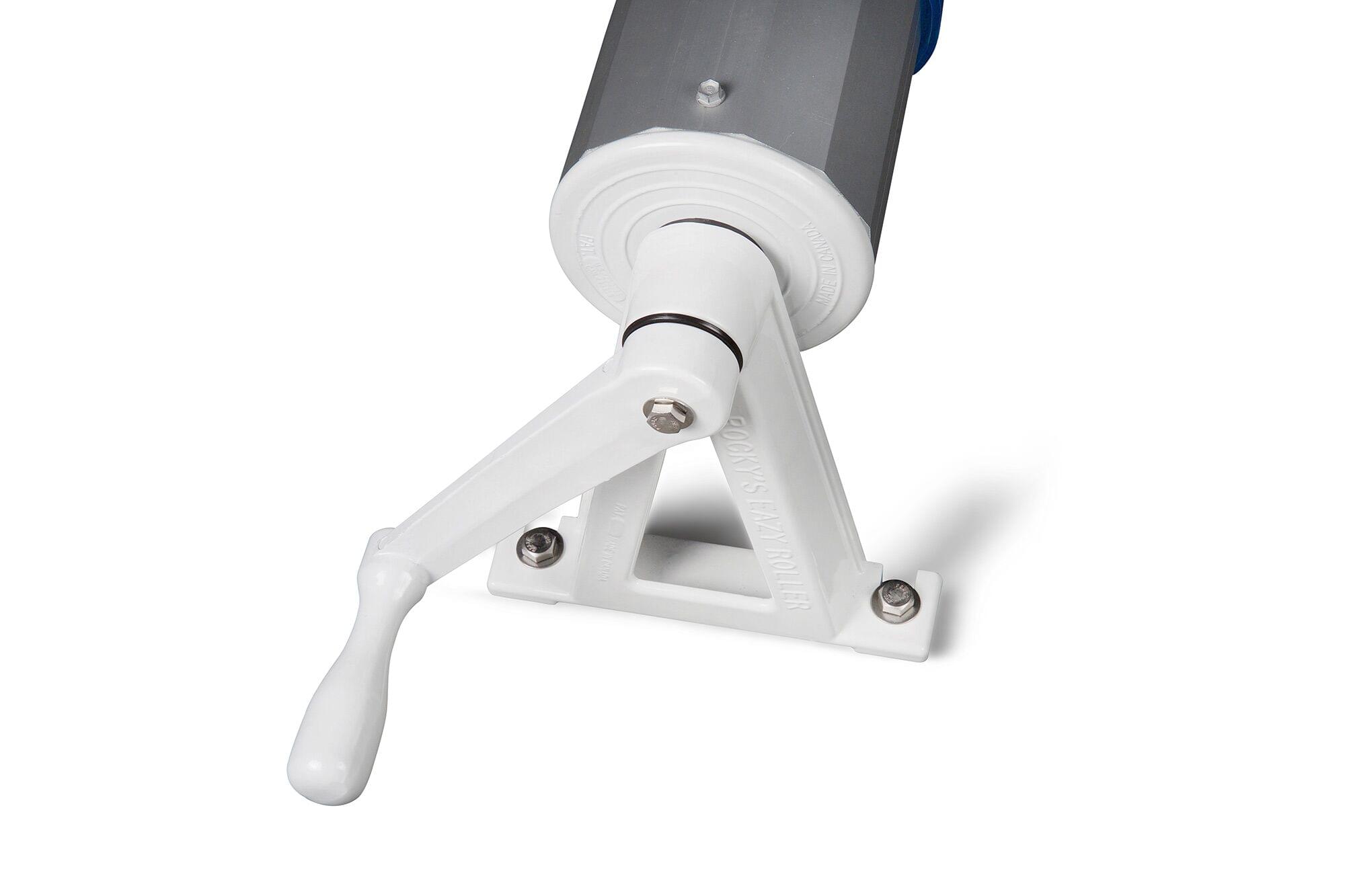 Système d'enrouleur solaire permanent Eazy Rocky 4A pour piscine creusée