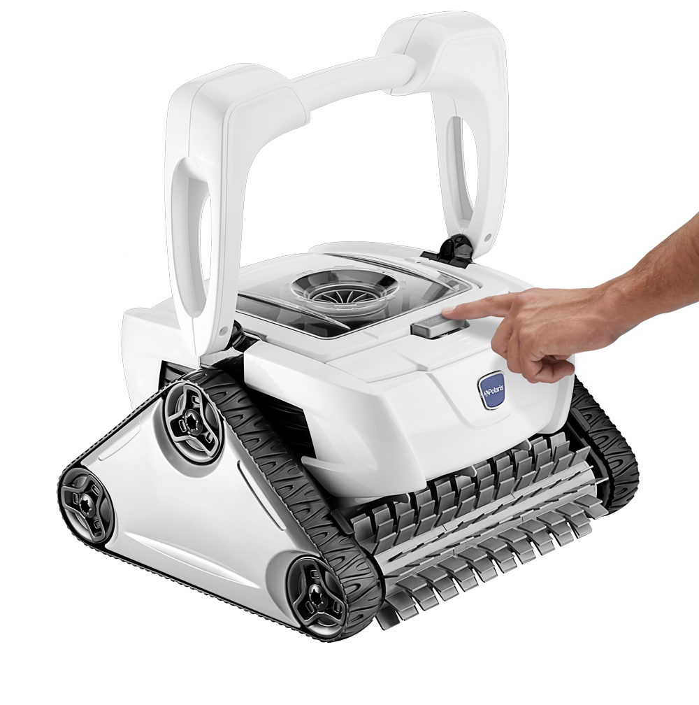 Discontinued Polaris P825 Robotic Inground Pool Cleaner & Caddy Cart