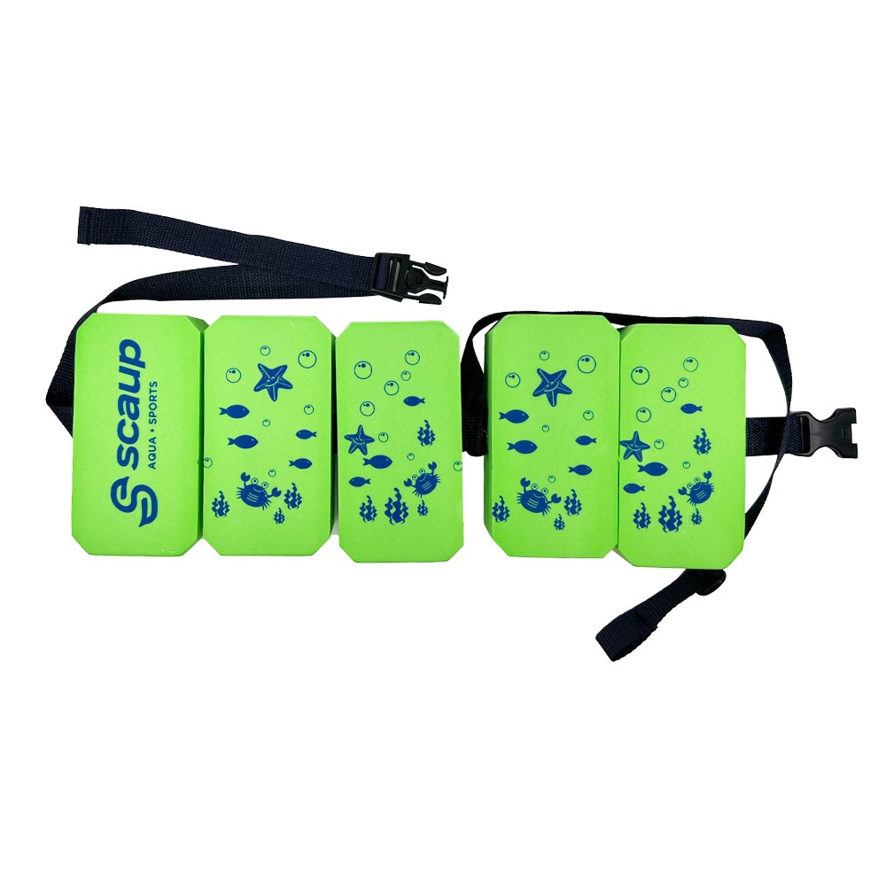 Ceinture de flottaison vert pour enfant