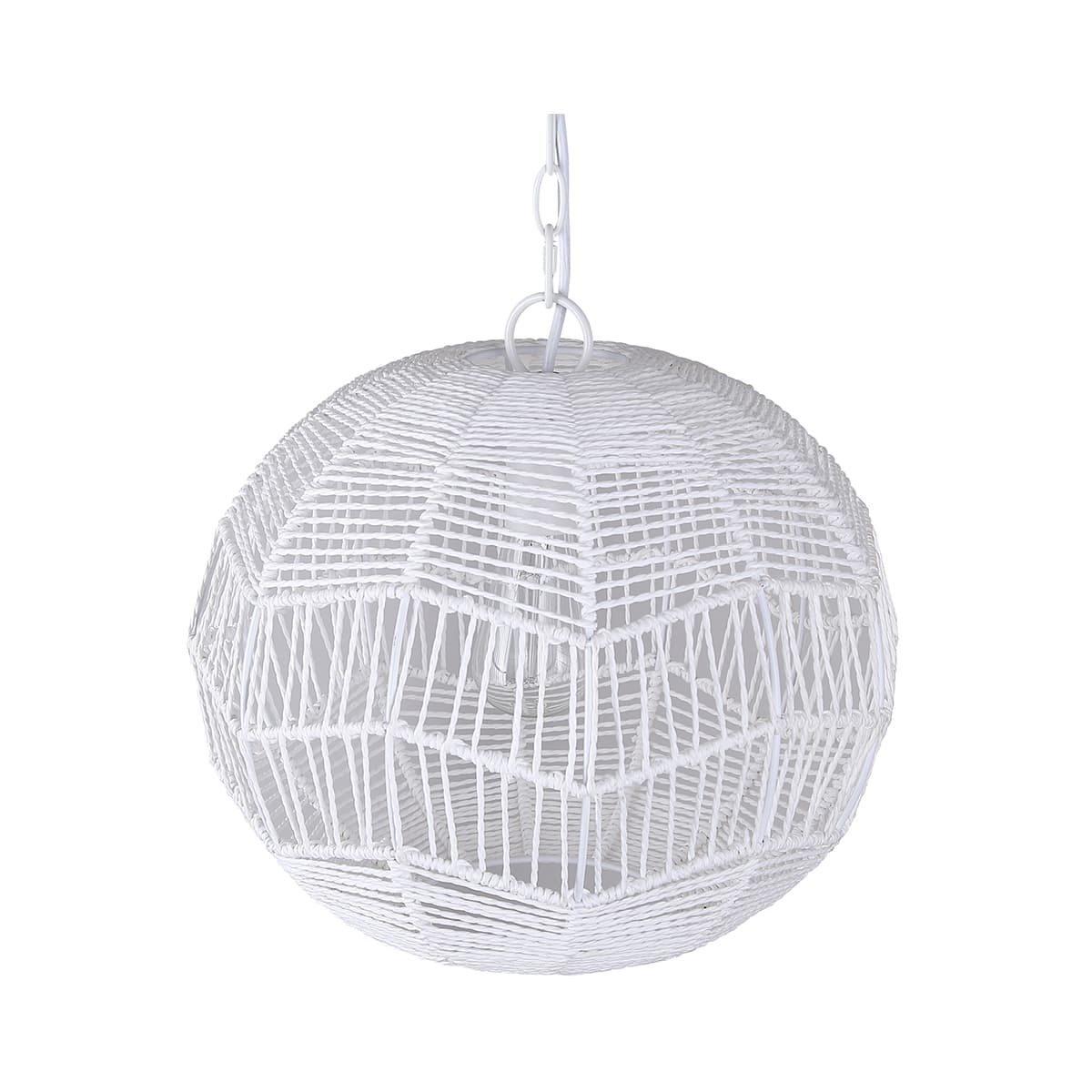 Valence White Hanging Light Fixture