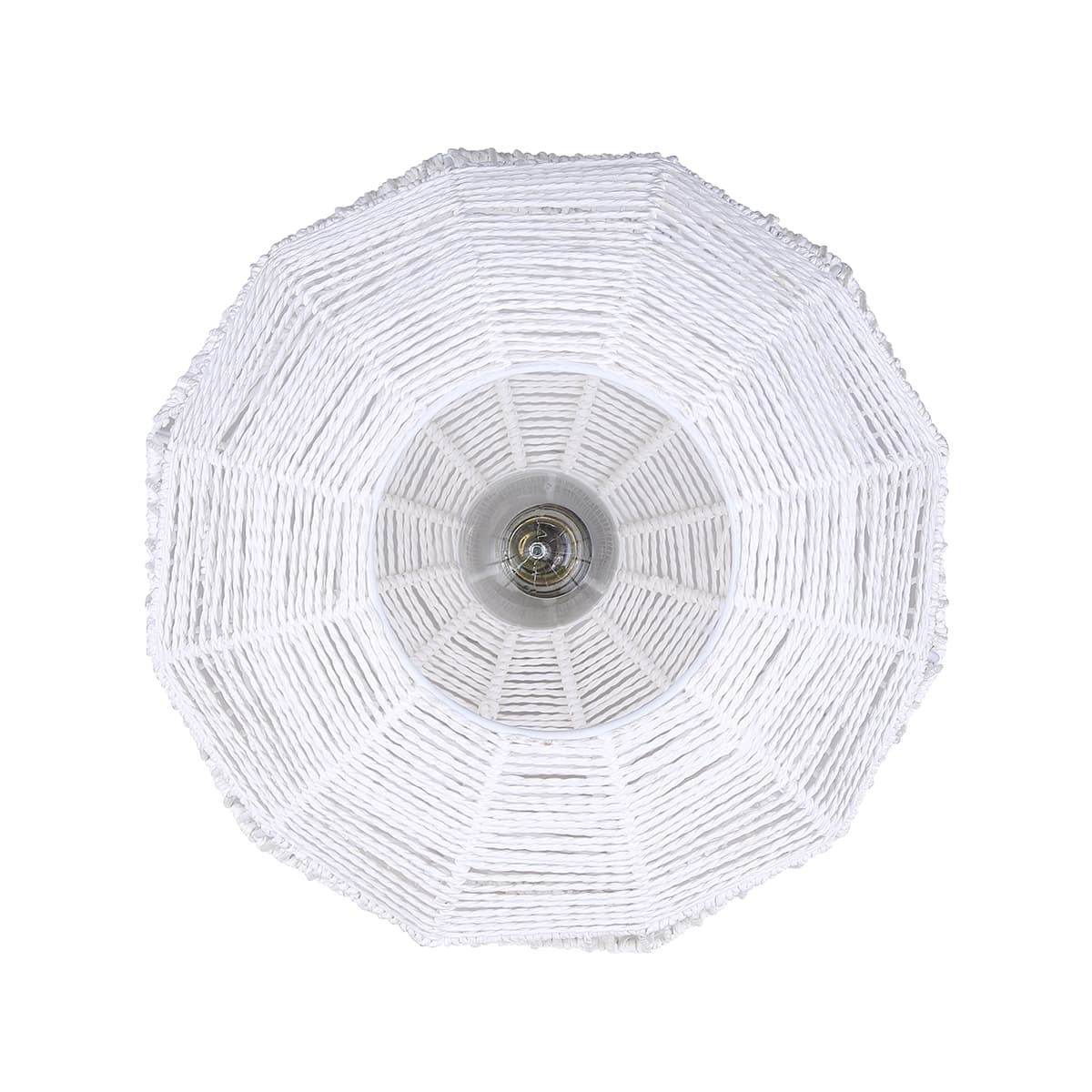 Valence White Hanging Light Fixture