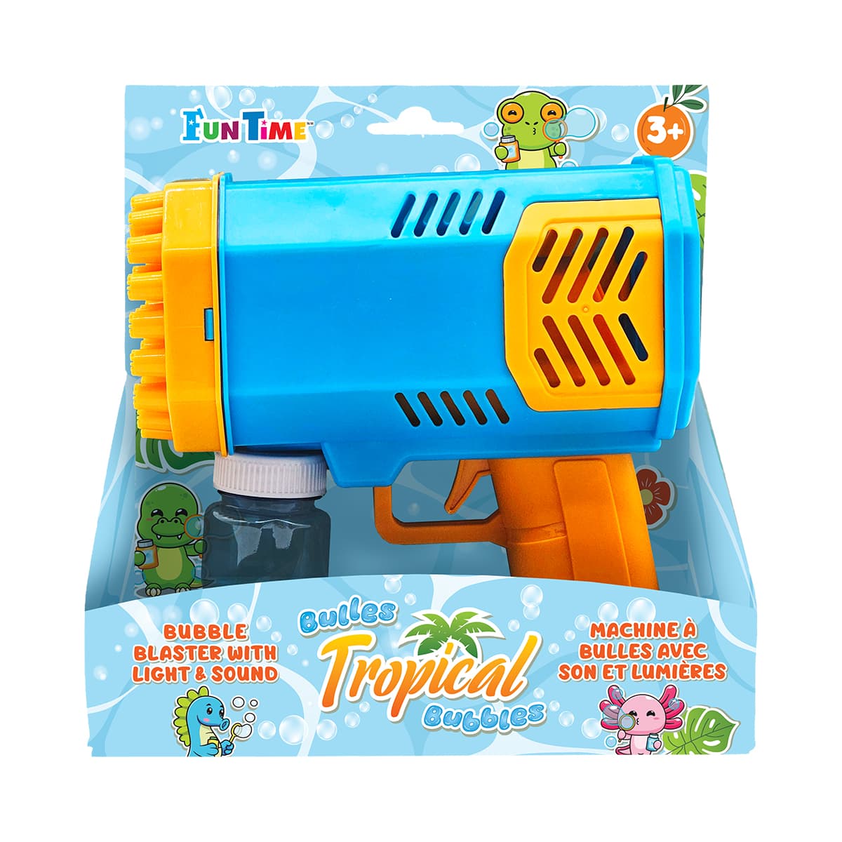 Bubble Machine with Light and Sound