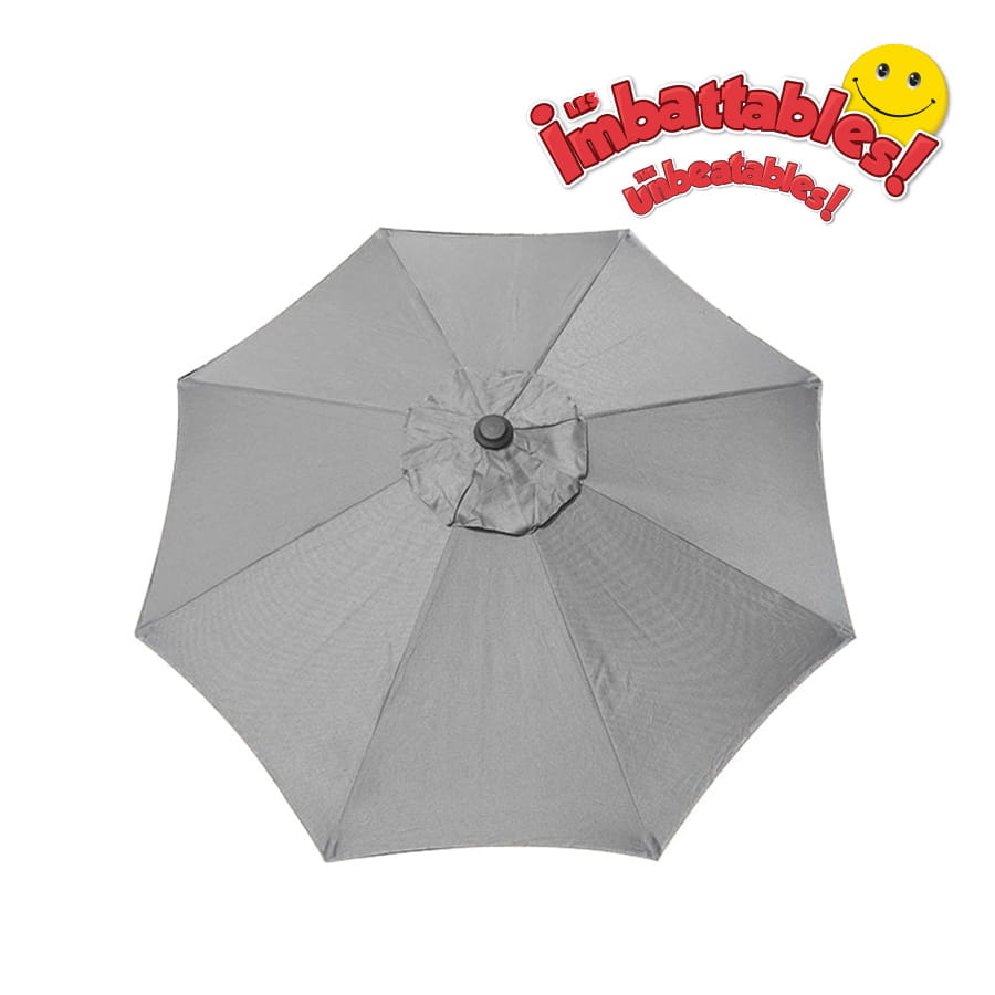Market umbrella 9' (2,7 m) - Black / Gray