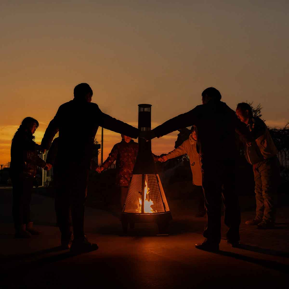 Foyer extérieur au bois -  Apollo