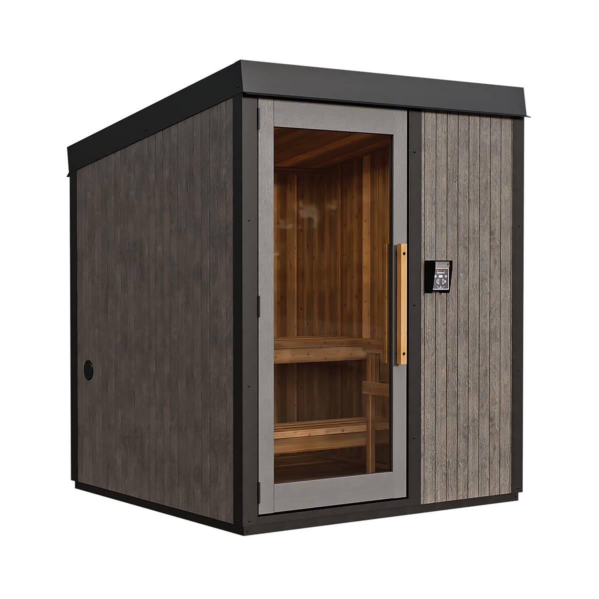 6' x 6' Red Cedar Outdoor Sauna