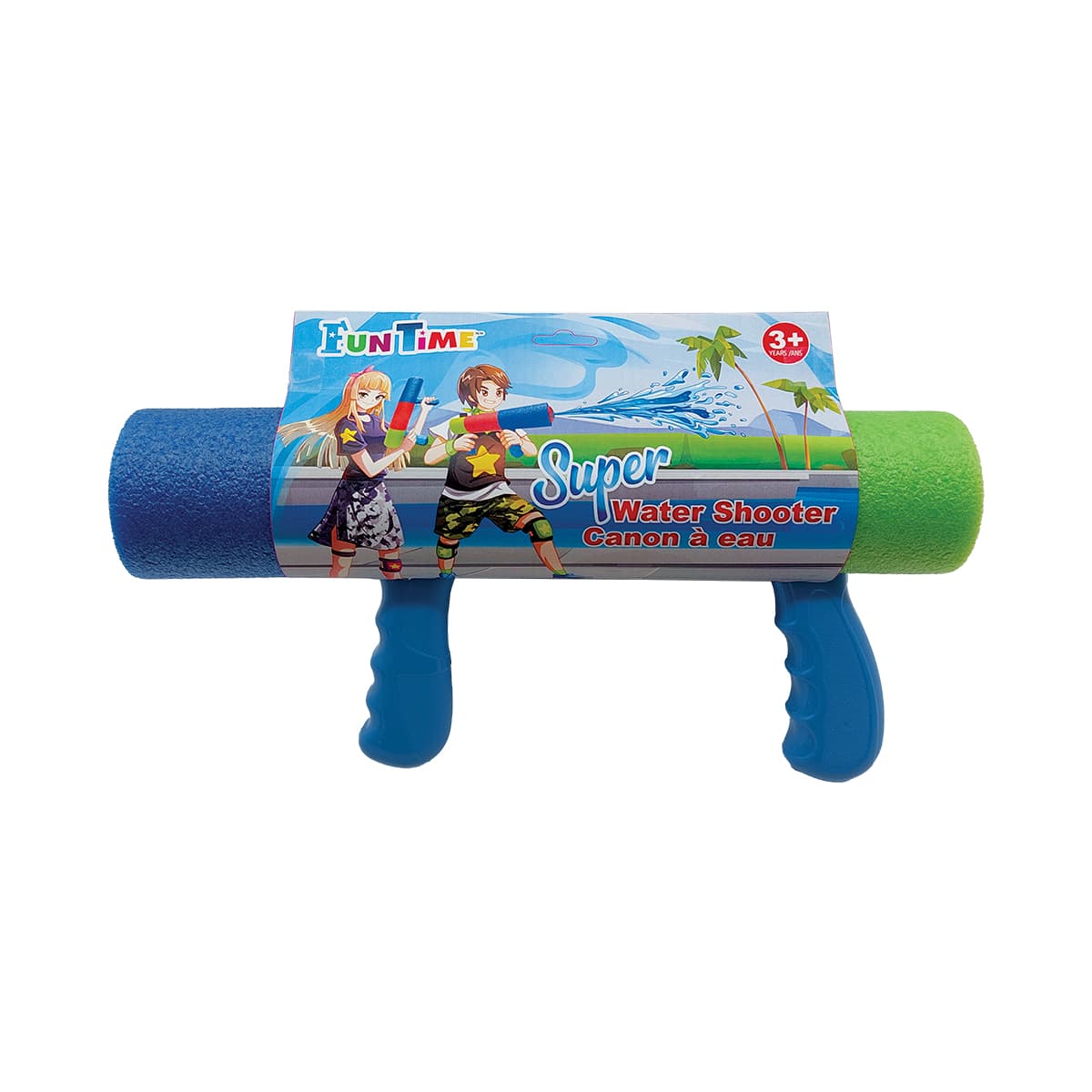 Super canon à eau avec 2 poignées