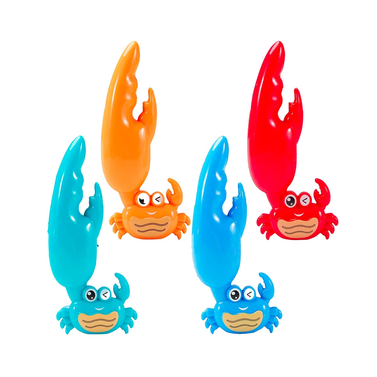 Ensemble de 4 crabes de plongée