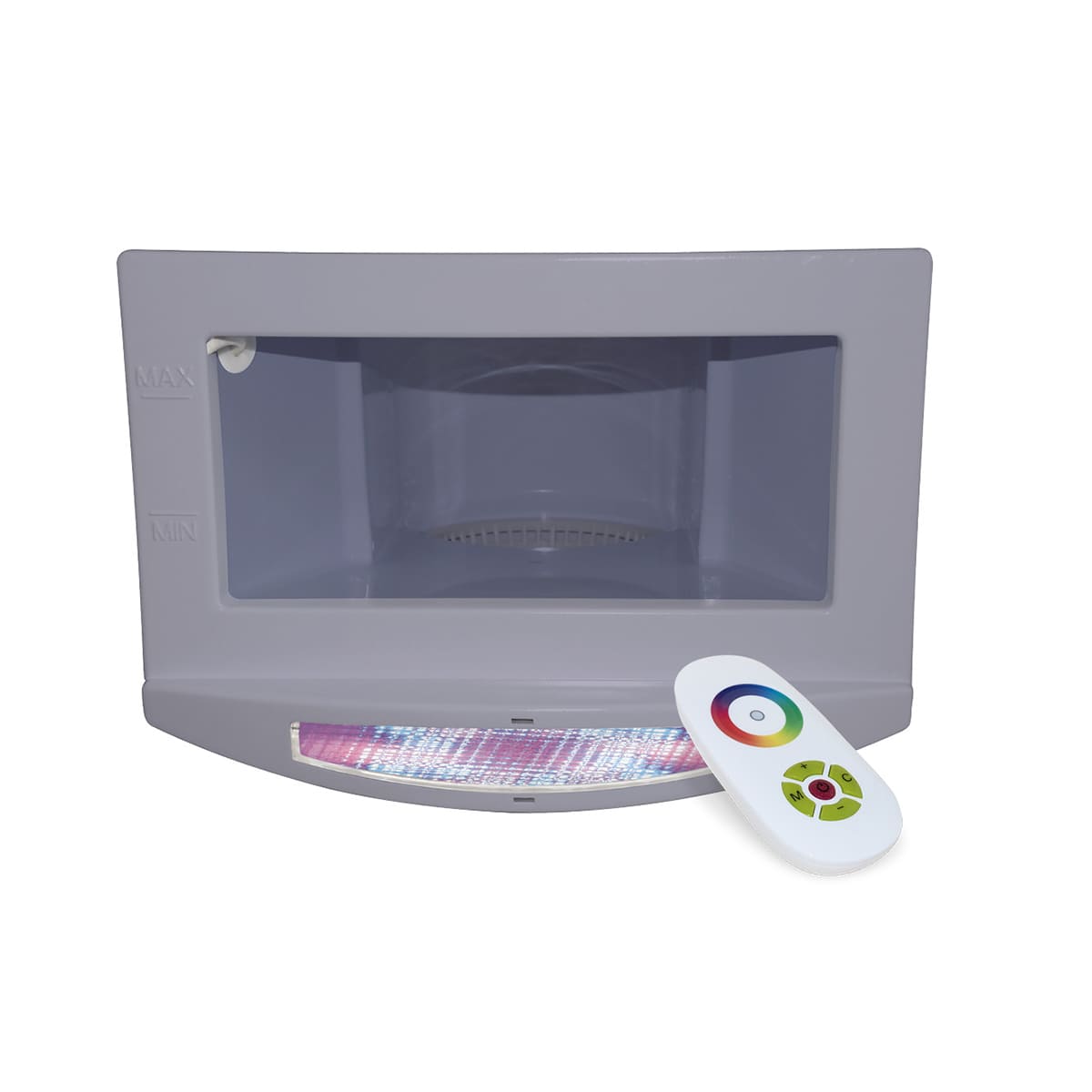 Decorative Grey Screw Cap for Multicolor LED Light