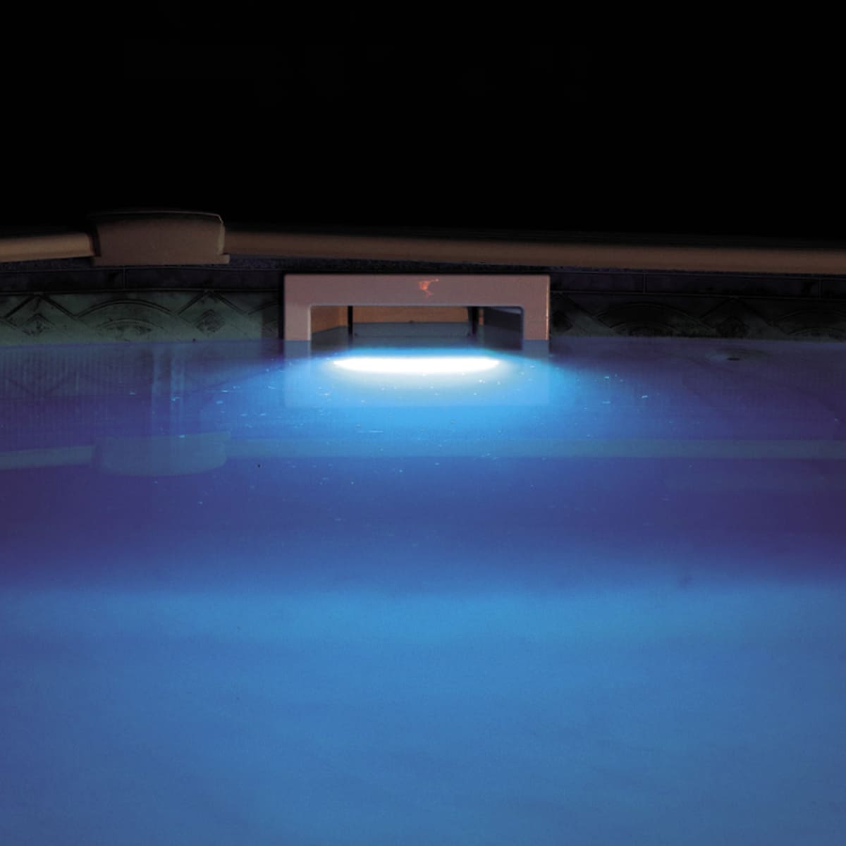 Cache-vis décoratif gris lumière DEL multicolore