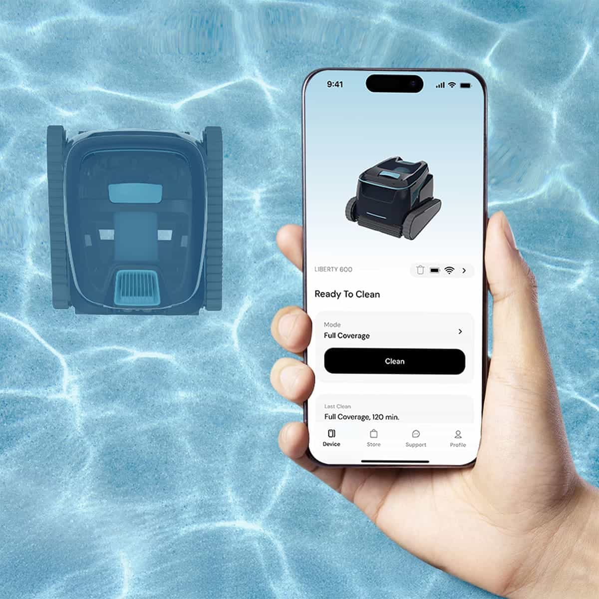 Cordless Cleaning Robot Liberty 600