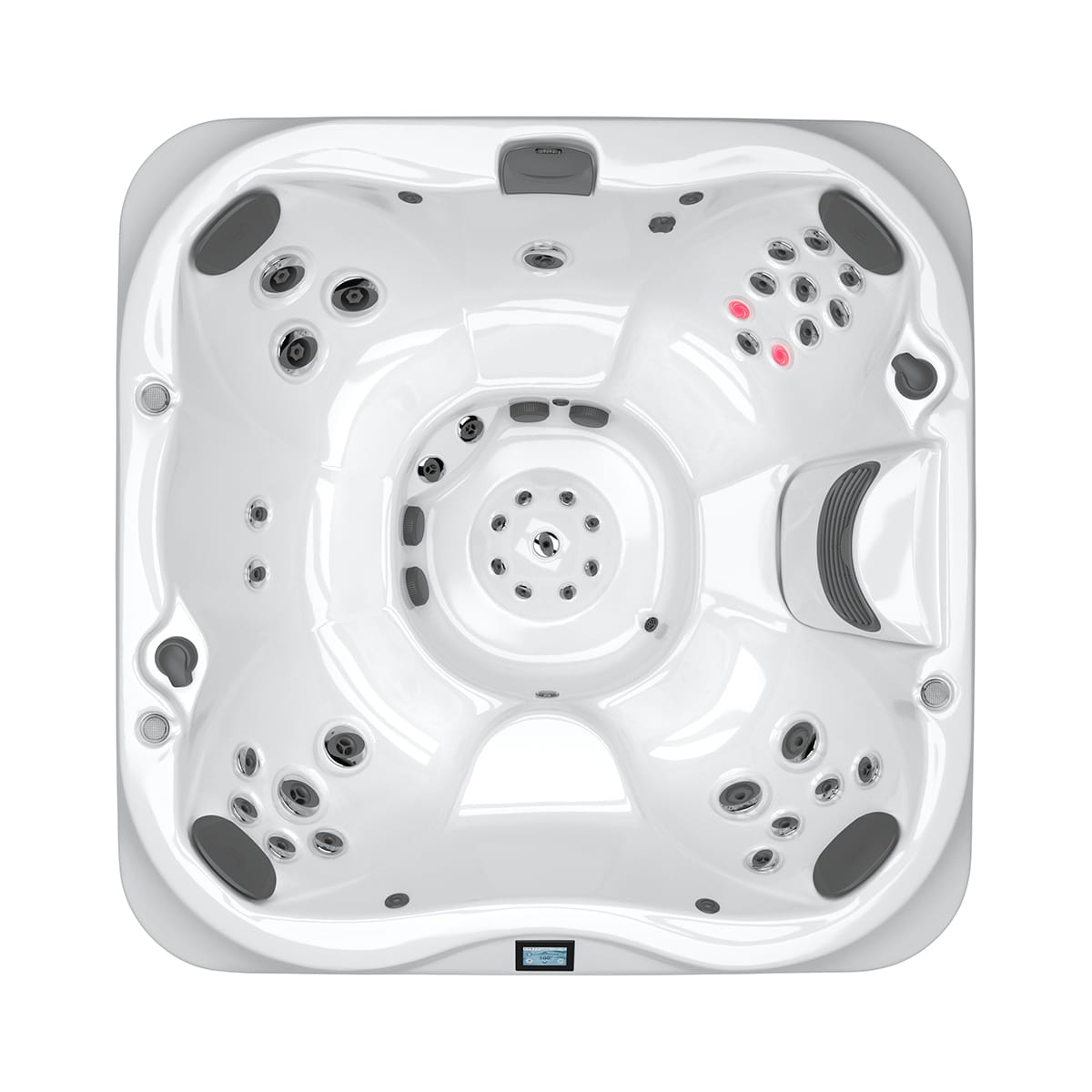 Spa J-345 Platinum - Brushed Gray