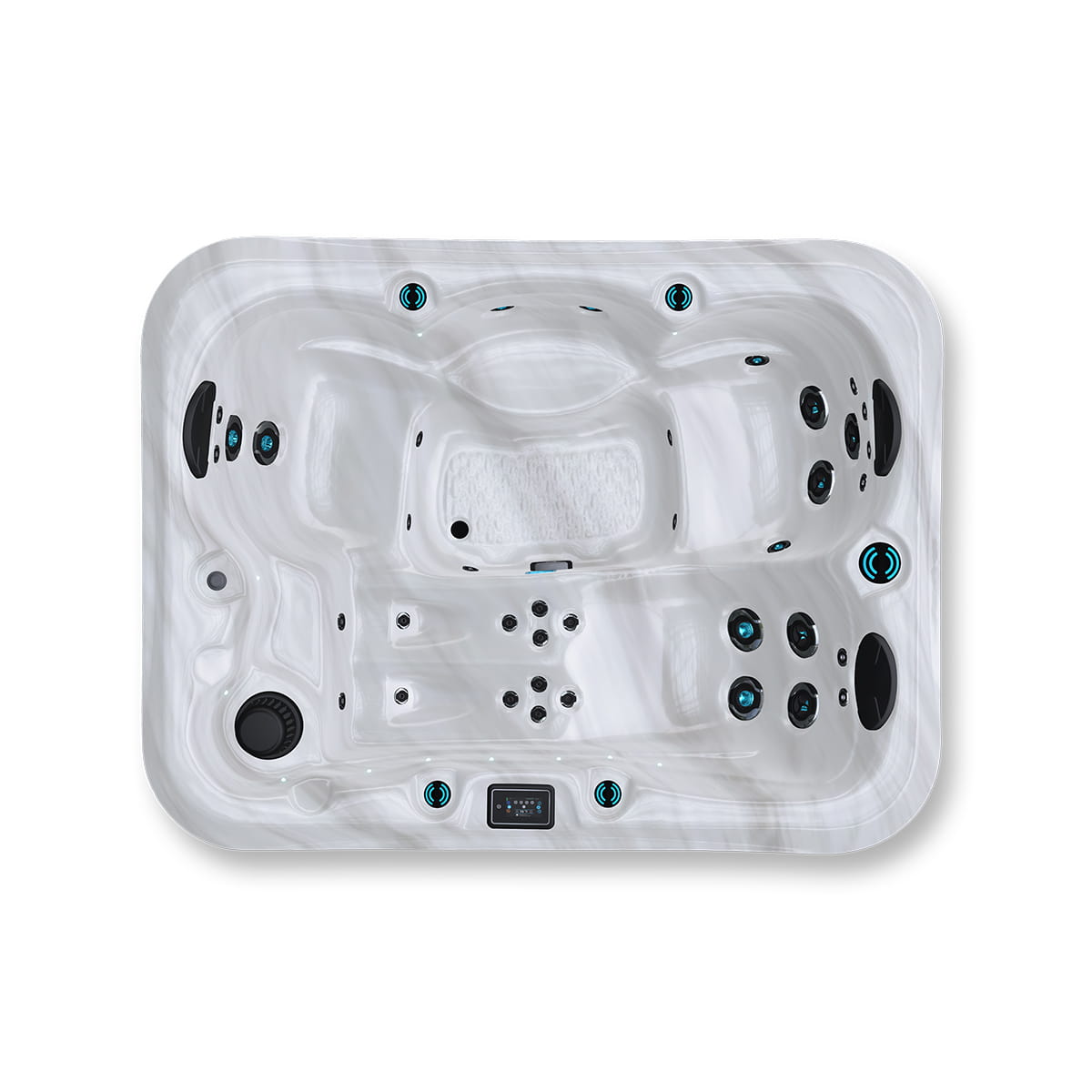 Spa Solstice S320 - Sterling Silver - Brun