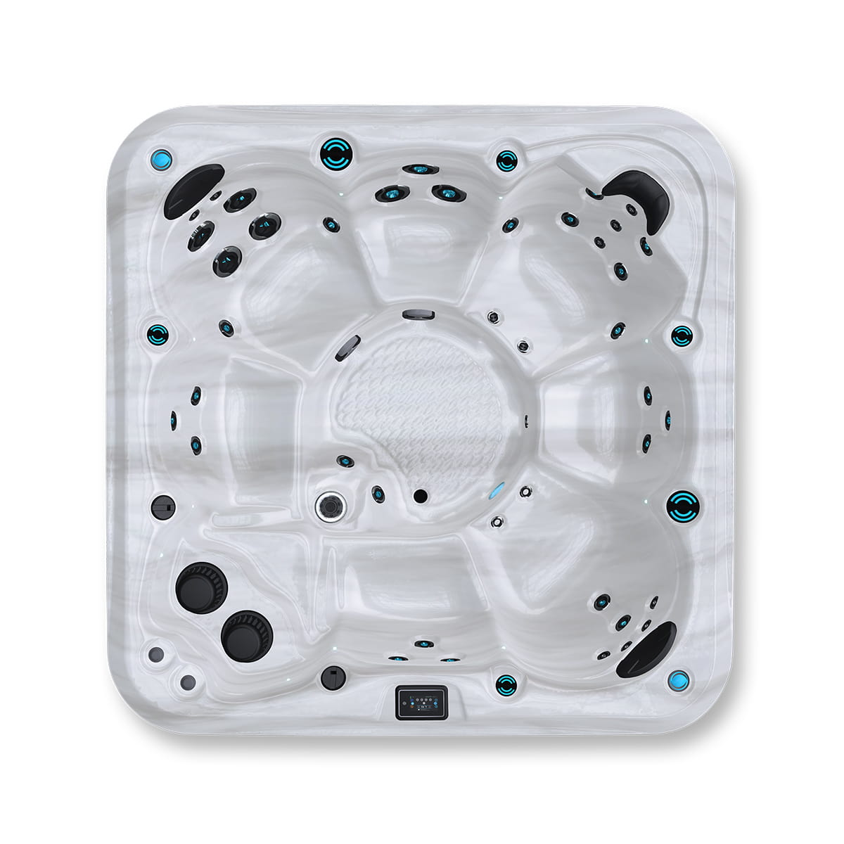 Spa Solstice S720 - Sterling Silver - Brown