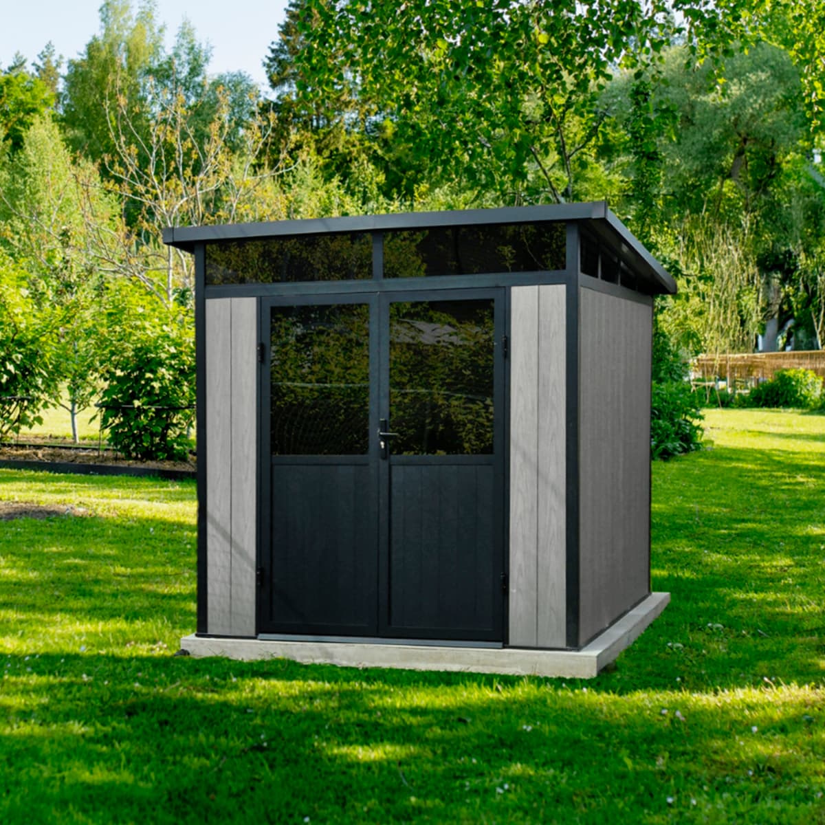 Cabanon Mirage 7' x 7' Gris Nordique