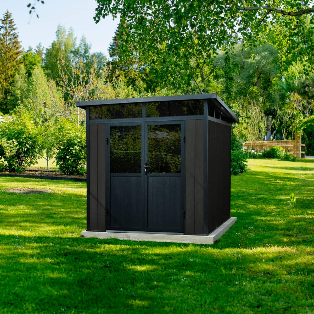 Mirage Shed 7' x 7' Grey Rock