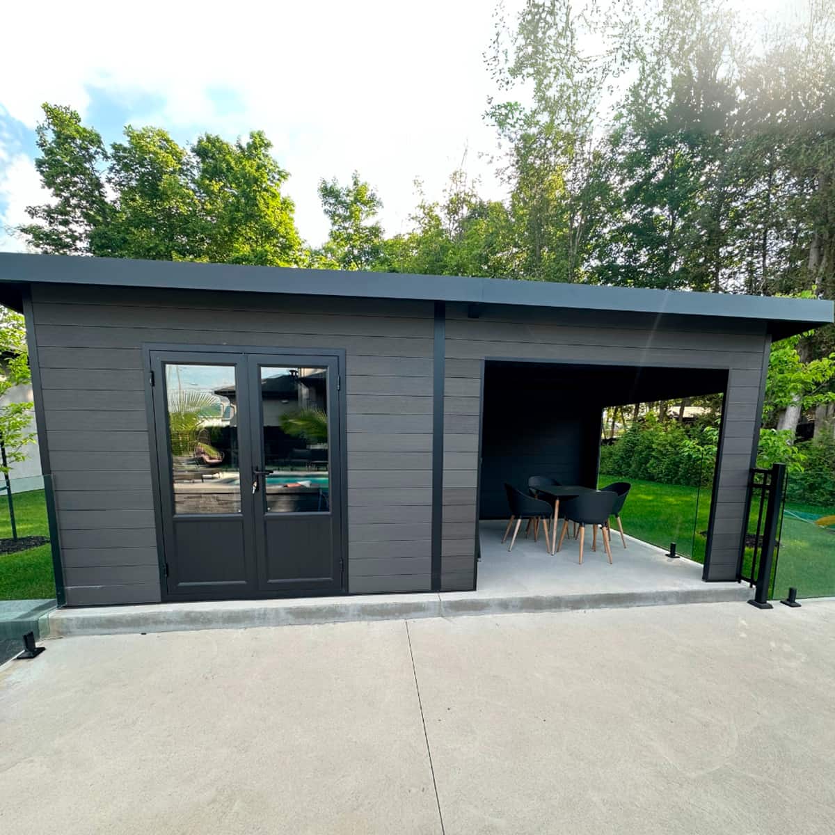 Cabanon Mistral 20' x 10' Pierre Cendrée