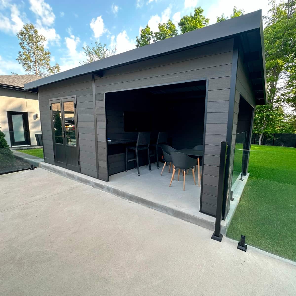 Cabanon Mistral 20' x 10' Pierre Cendrée