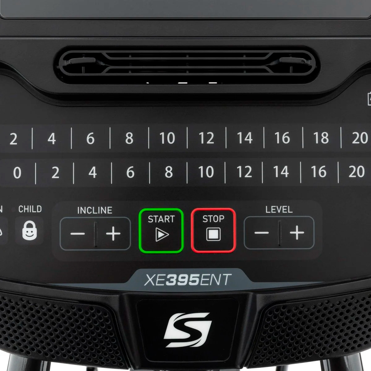 XE395ENT Spirit Elliptical 10.1'' Touchscreen