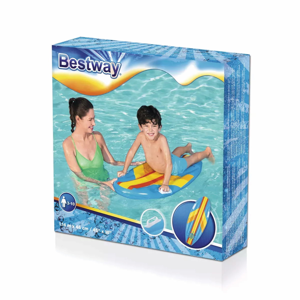 Planche de surf gonflable à chevaucher