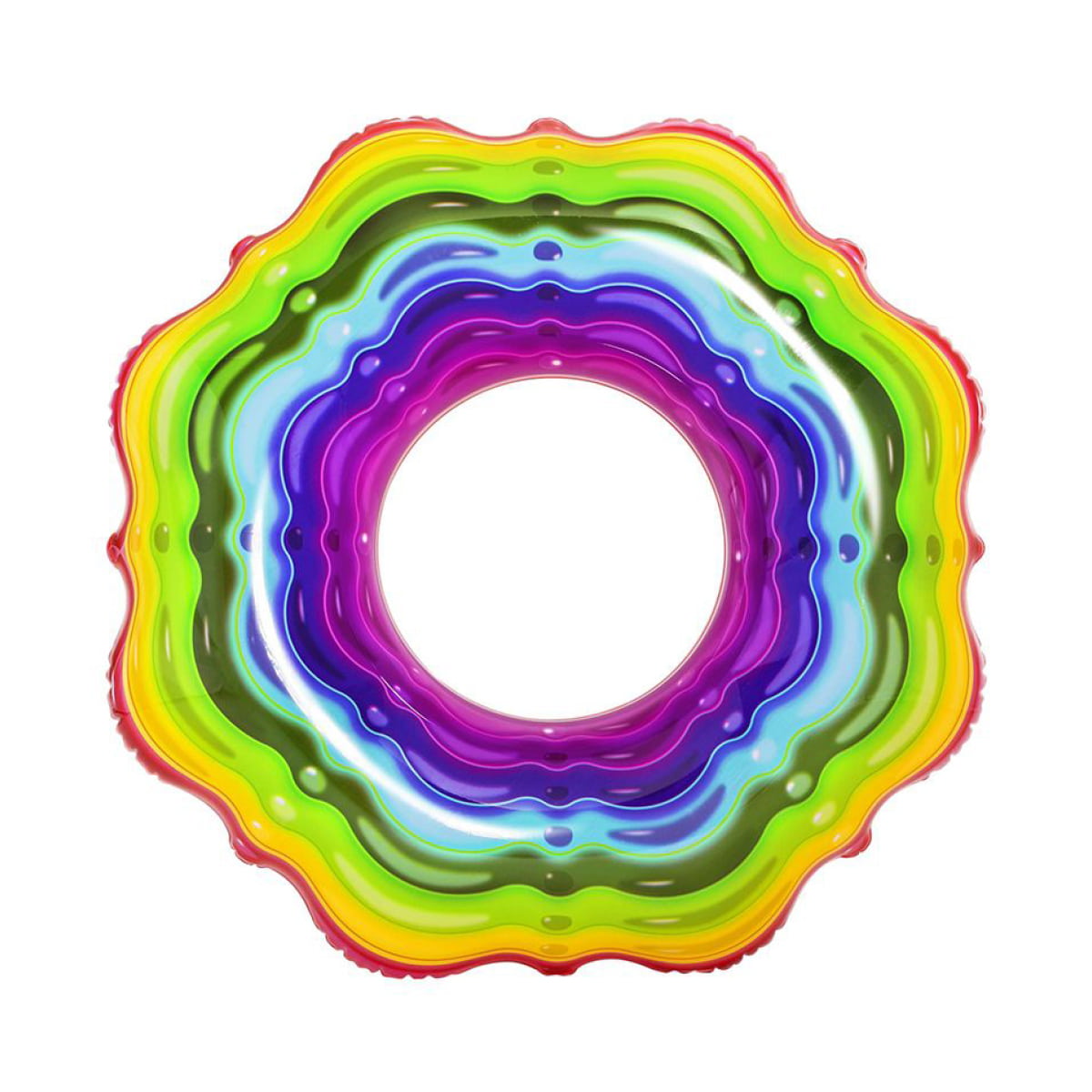 Tube ruban arc-en-ciel