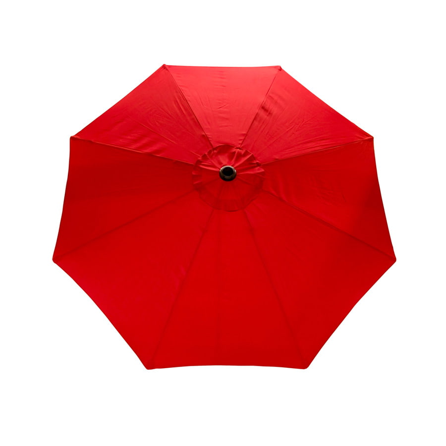 Toile de remplacement parasol marché Deluxe 9' - Rouge