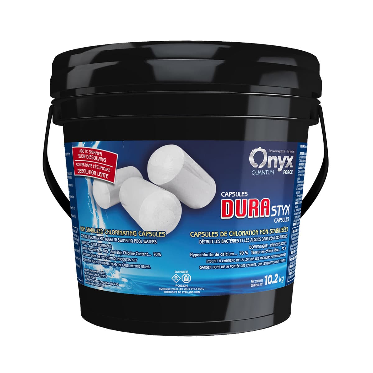 Capsules de chlore Durastyx 10.2kg