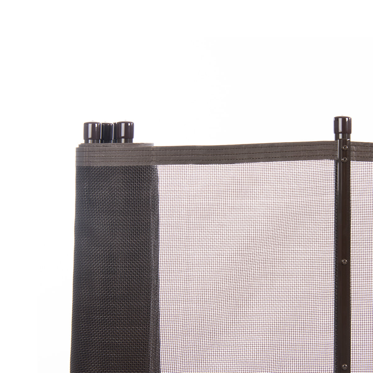 4' Prestige Fence Brown (2mm Trellis)