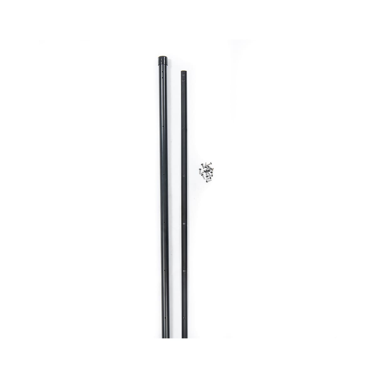 4' X-Reinforced Aluminum Post (Black)