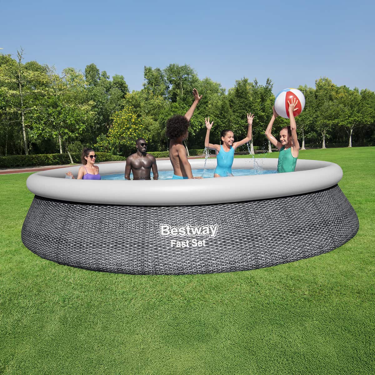 Bestway Fast Set 2 Inflatable Pool - 15' x 33''