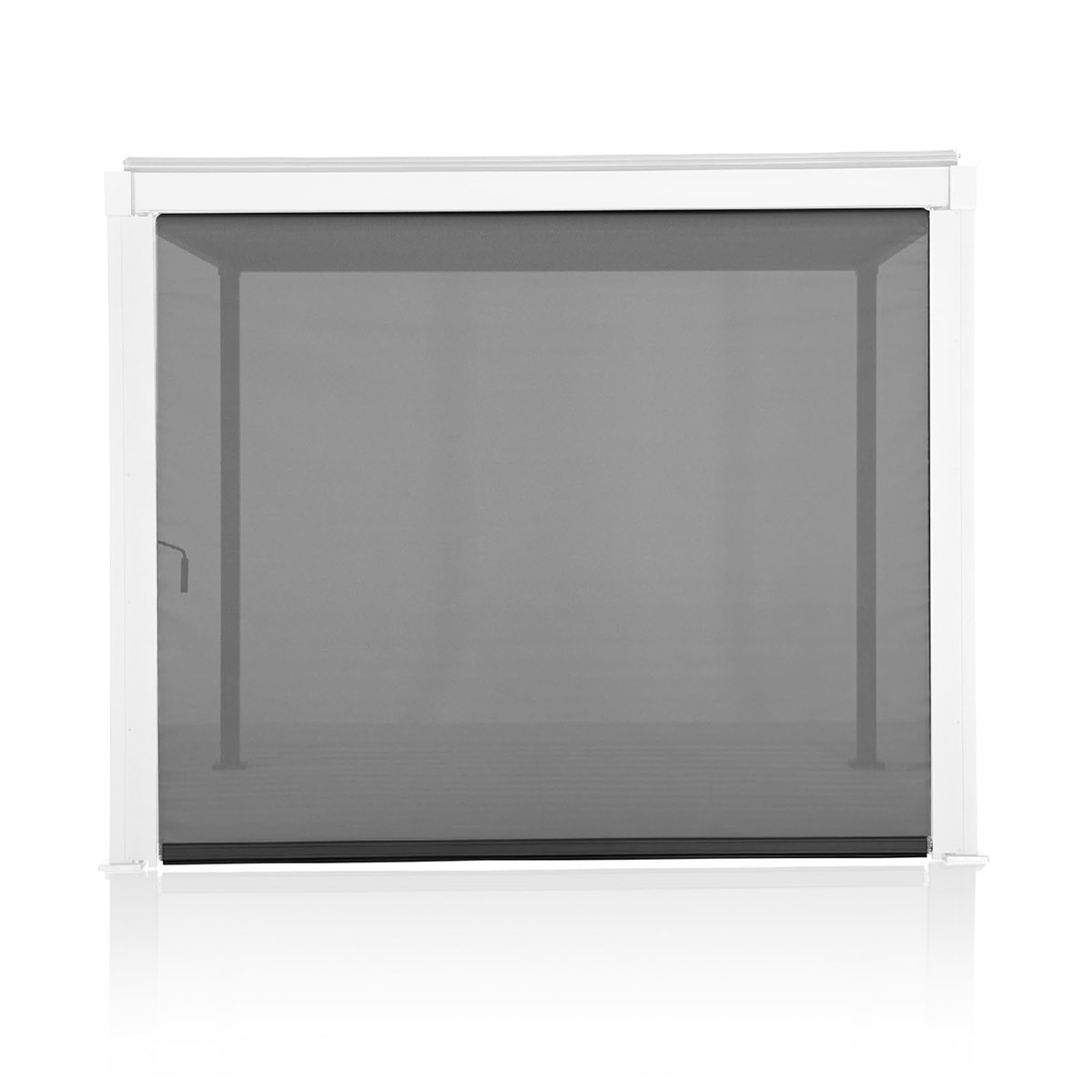 Moustiquaire déroulant pour pergola Cosa 13' - Gris pâle
