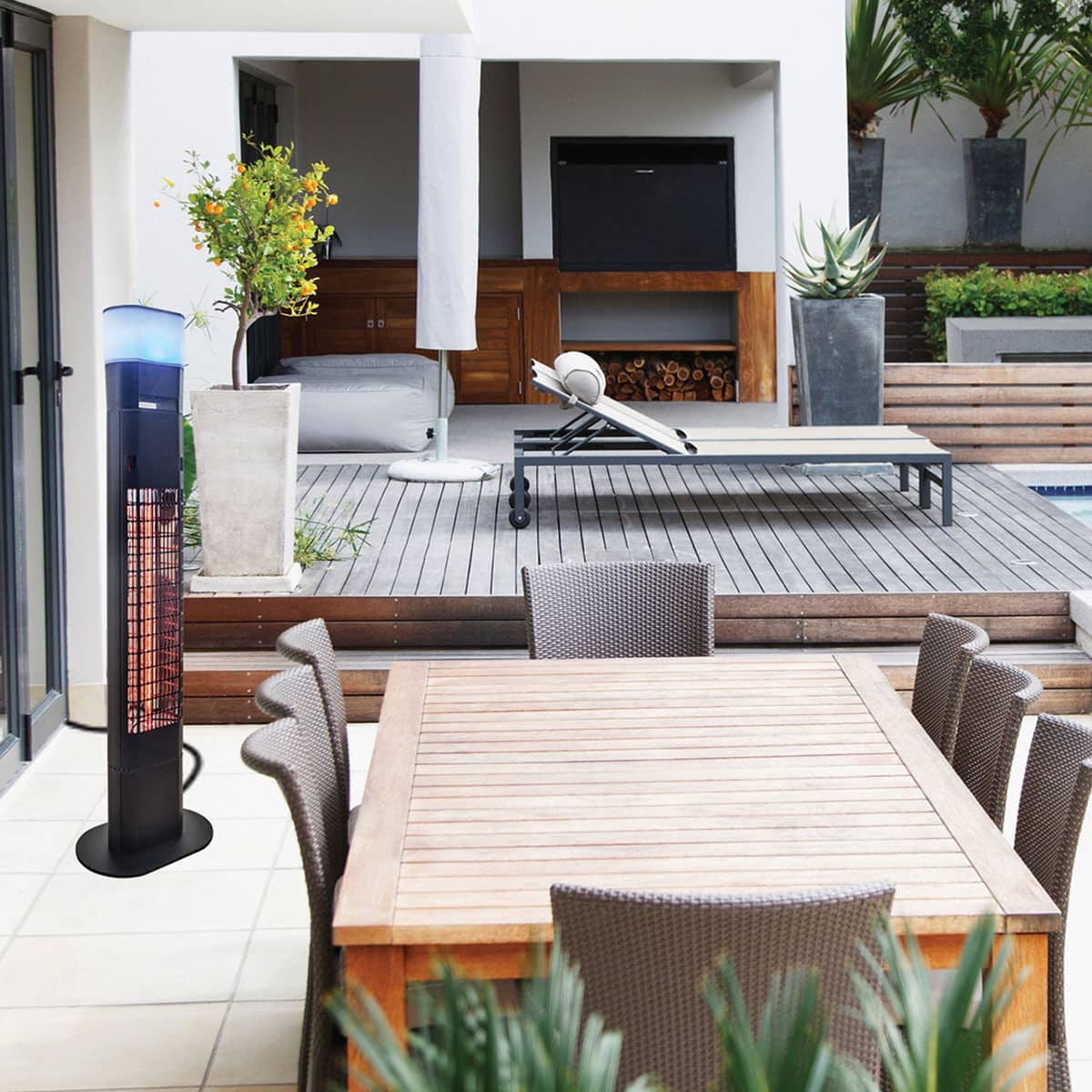 Standing patio heater HEA-21848