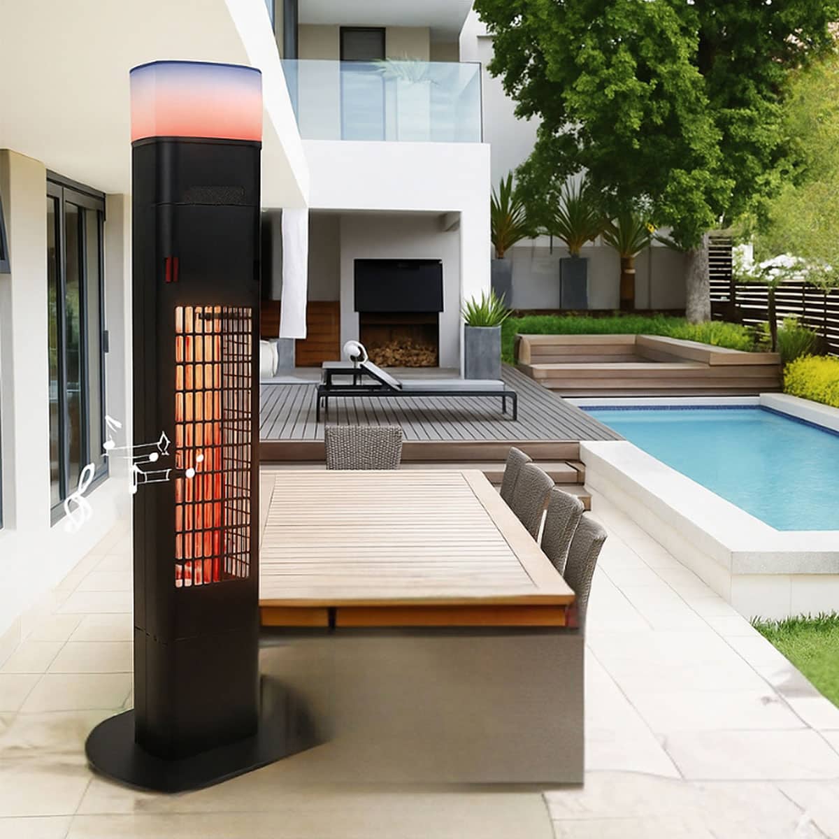 Standing patio heater HEA-21848