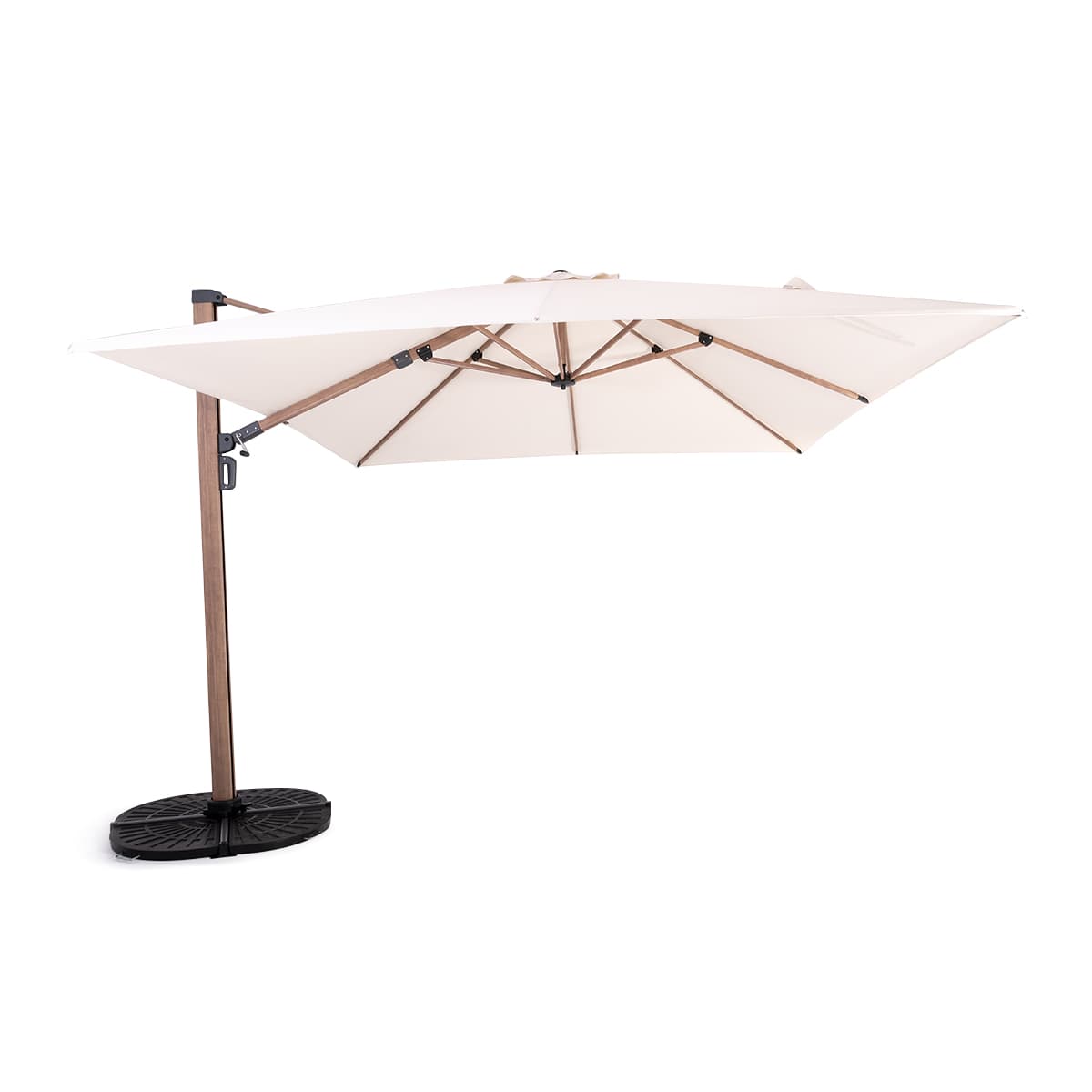 Plaques pour base de parasol en X