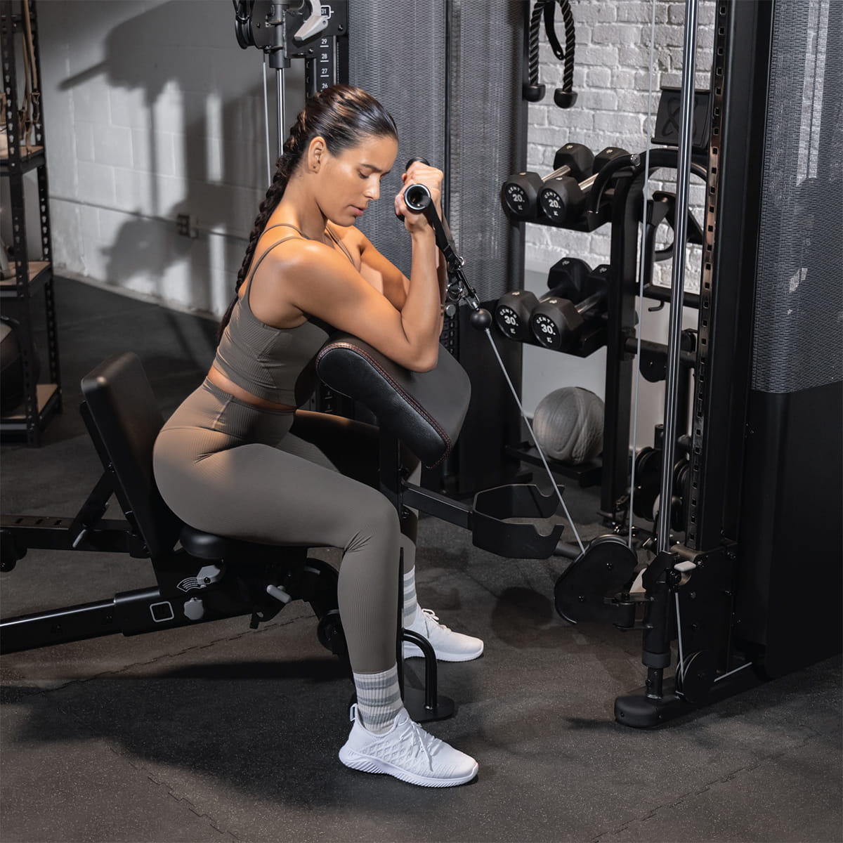 Preacher Curl Attachment
