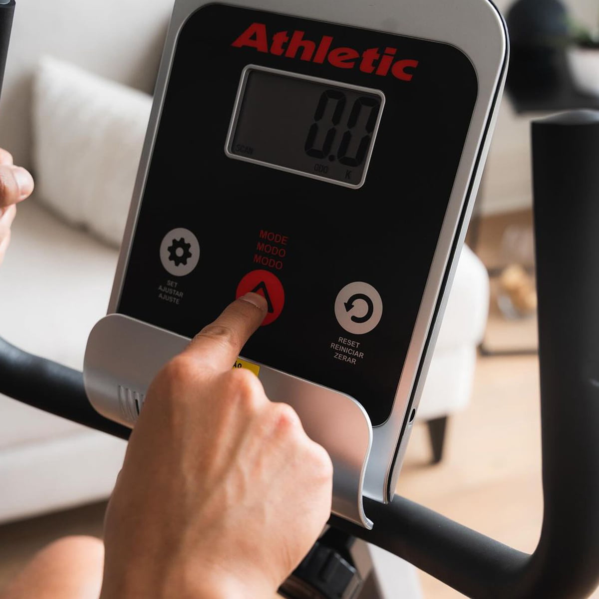 Vélo stationnaire horizontal 500BH