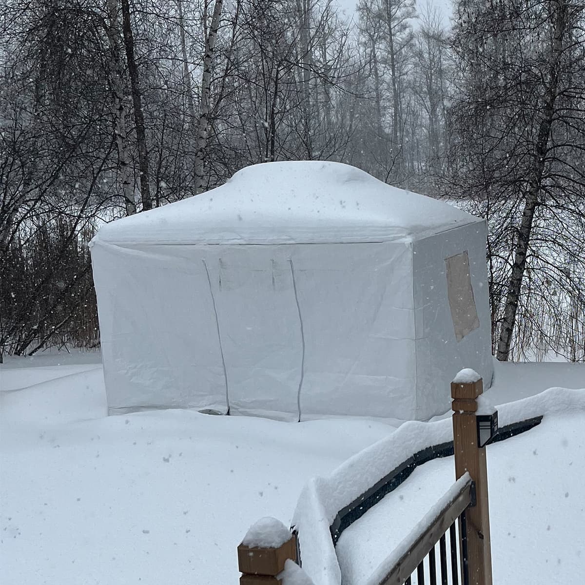 Winter cover for gazebo Brunello - 10' x 10'