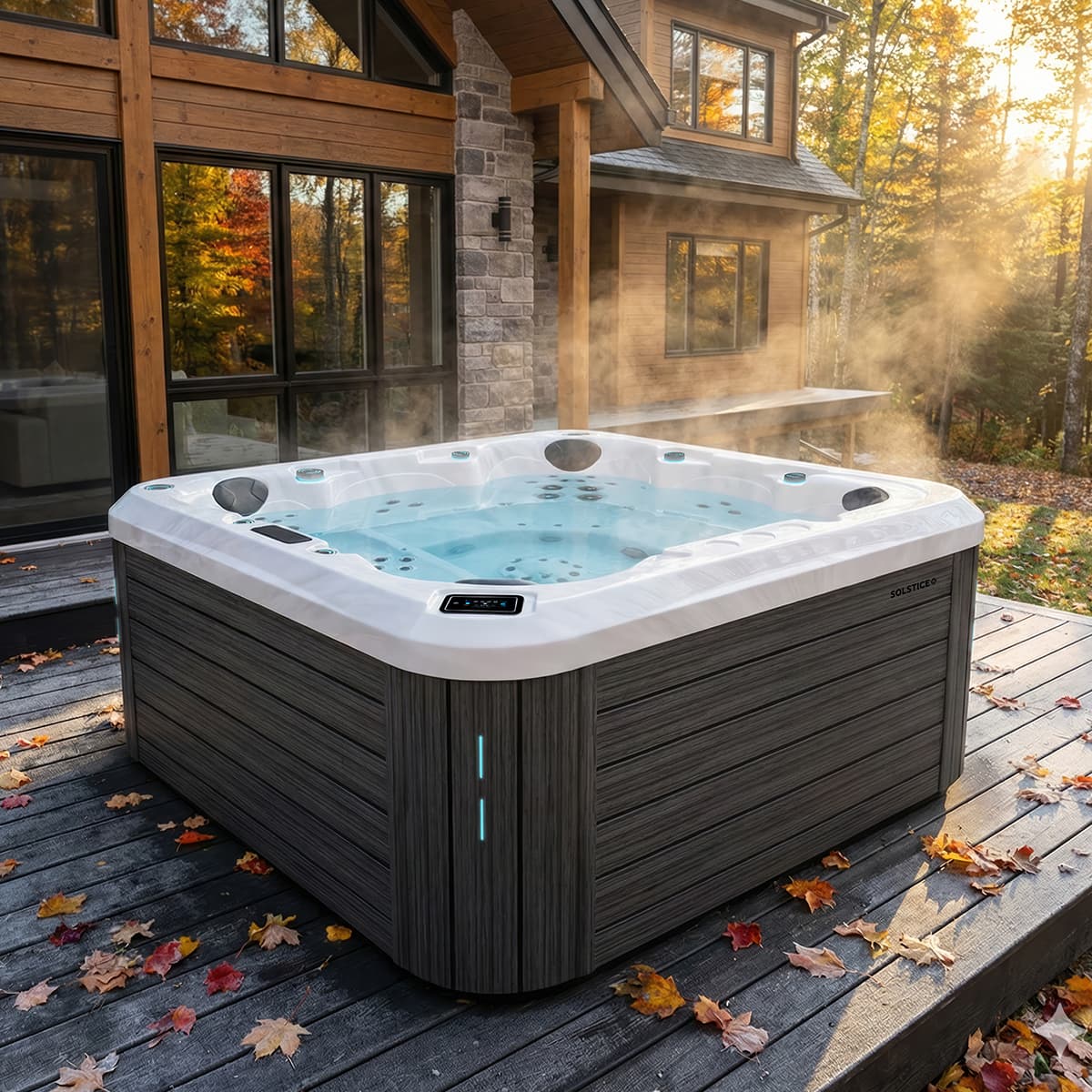 Spa Solstice S950 – Midnight Canyon et brun