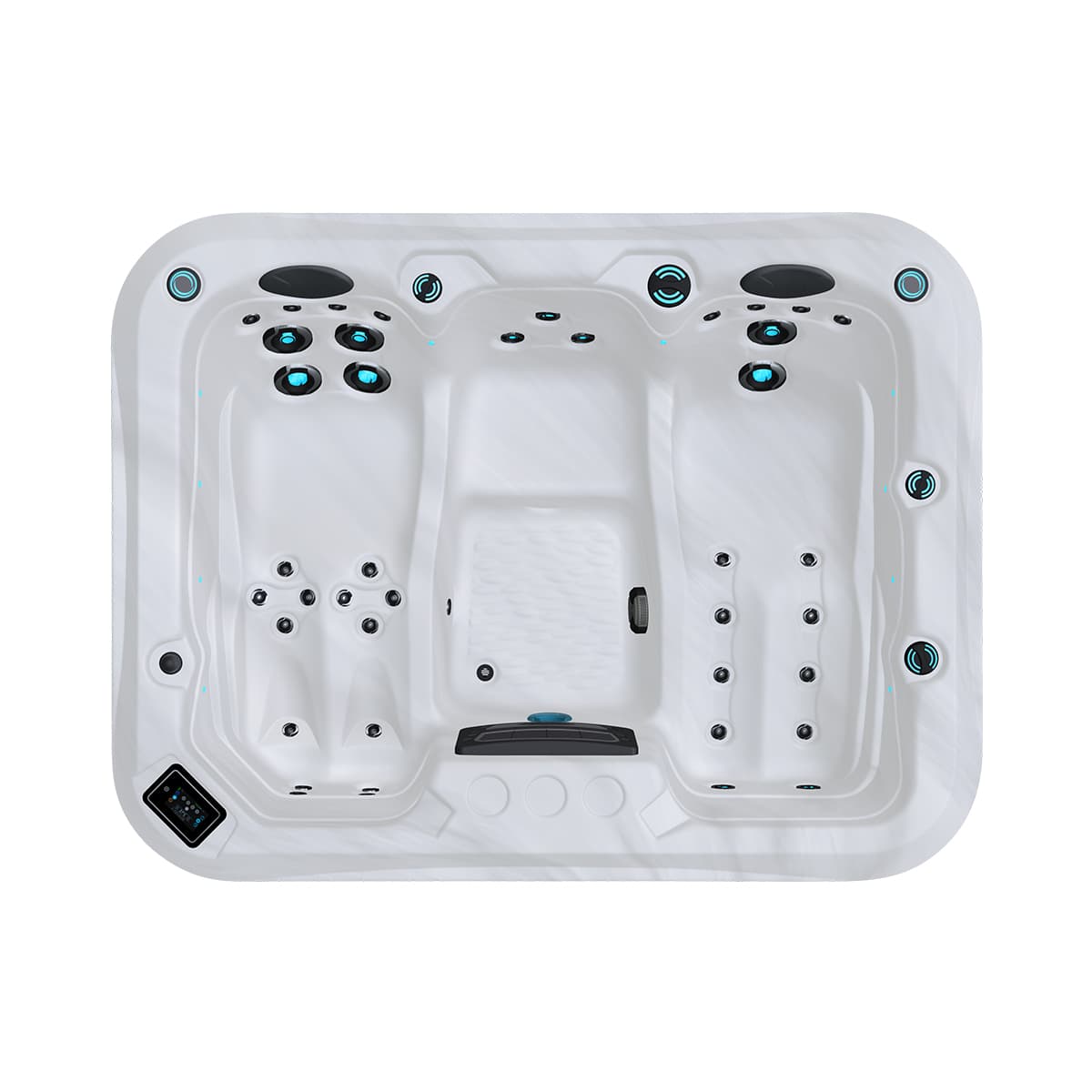 Spa Solstice S350 –  Storm Clouds et gris